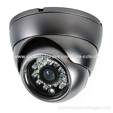 HD CVI IR Dome Camera with 1.0MP CMOS (Aptina AR0130), 1,280 x 720P, 720P, P2P